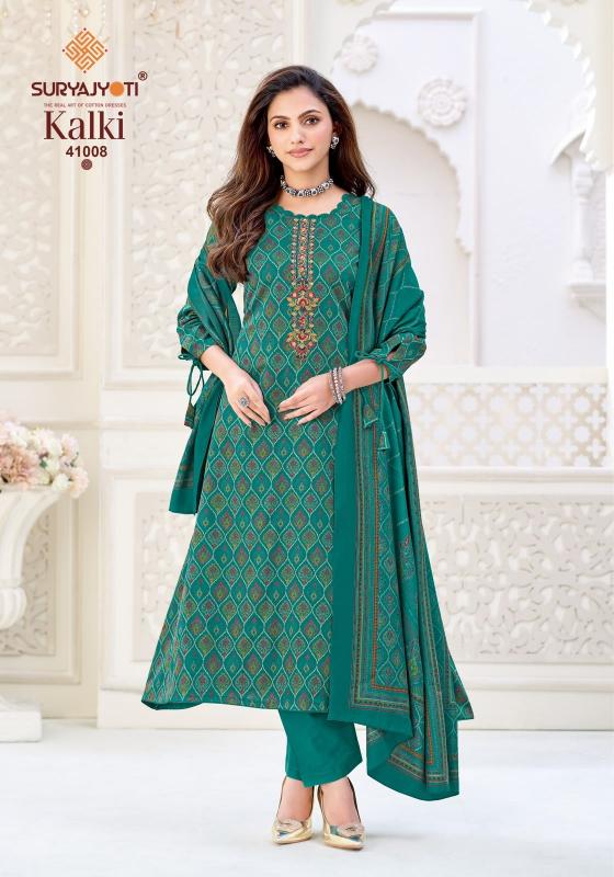 Suryajyoti kalki vol 41 dress material wholesale market in kolkata